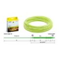 Шнур Rio Mainstream Trout WF WF3F Lemon Green