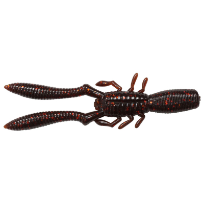 Силиконовая приманка Megabass Honjikomi Bottle Shrimp 4" цв. Uchida Zarigani