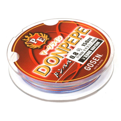 Леска плетеная Gosen Done Pepe Markline PE 150m 0.8
