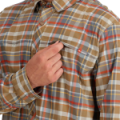 Рубашка Simms BugStopper LS Shirt, Simms Chestnut Multi Plaid, L