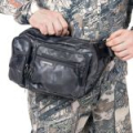 Сумка рыболовная "Yaman" Fishing Hip Bag, 28х21х17 см, цв. серый камуфляж