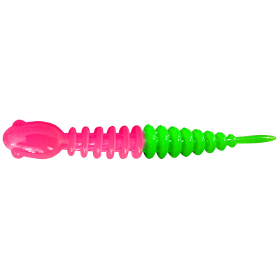 Силиконовая приманка Trout Bait Chub 50 Сыр цв. 30 (Pink-Green)