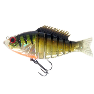 Воблер многосоставник силиконовый Garry Angler Soft Shad Wobbler 10cm 19g цв. #3