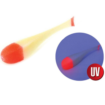 Поролоновая приманка Yaman с силиконовой вставкой 90мм цвет #15 UV (5 шт.)