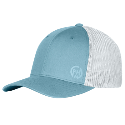 Бейсболка FHM Mark Голубой/Белый XL-3XL