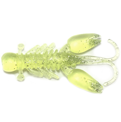 Силиконовая приманка Boroda Baits Crawler 80 mm НЕОН (Neon)
