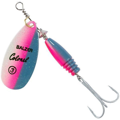 Блесна вращающаяся Balzer Colonel Fluo 7 гр. цв. Pink-Blue (13065 007)