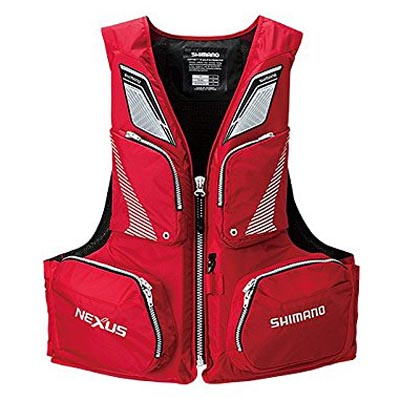 Жилет спасательно-разгрузочный Shimano Nexus Floating Vest VF-142Q RED 2XL