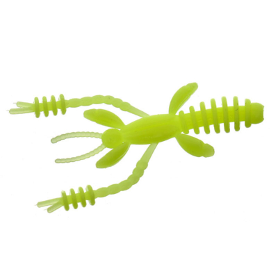 Мягкая приманка Flagman Raid 1.6" цв. #127 Lime Chartreuse (8шт)