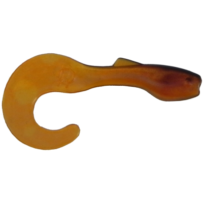 Силиконовая приманка Orka Shad Tail ST-10 цв. OB