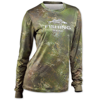 Джерси дышащая женская Veduta Reptile Skin Forest Camo UPF50+ р.M