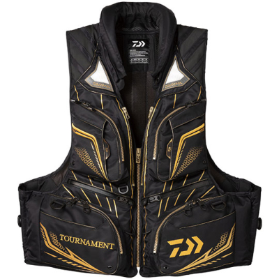 Жилет спасательно-разгрузочный DAIWA - DF-3021T BK 3XL