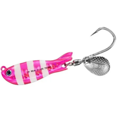 Воблер Daiwa Real Blade TG 40 цвет PINK ZEBRA