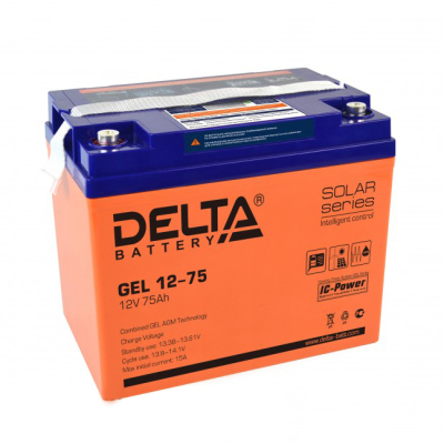 Аккумулятор Delta GEL 12-75