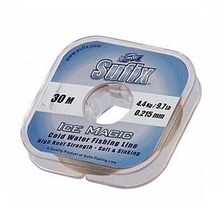 Леска Sufix Ice Magic x12 Platinum 30м 0.115мм
