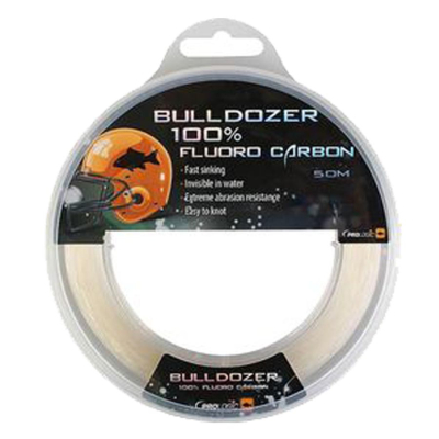 Шок-лидер Prologic Bulldozer 100% Fluoro Carbon 50m 55lbs 24.8 kg 0.70mm 47215