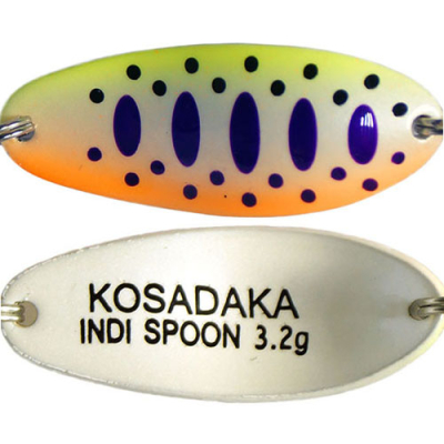 Блесна Kosadaka Trout Police Indi Spoon 3.2g , 32mm, цвет G13 TL-IS-G13