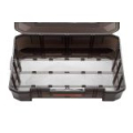 Коробка для снастей Narval Fishing Multi Case 35x23x8cm #Black & Orange