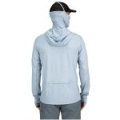 Термофутболка Simms SolarFlex Guide Cooling Hoody, Cloud Camo Grey, XL
