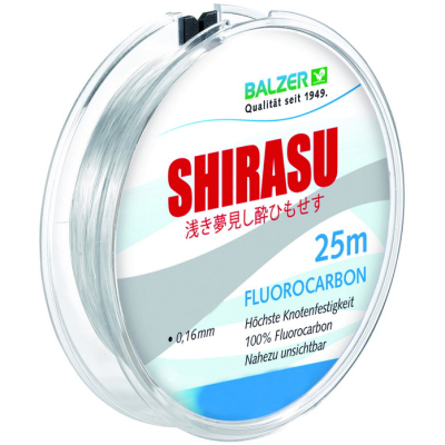 Леска флюорокарбоновая Balzer Shirasu Fluorocarbon 25 м 0,22 мм (12092 022)