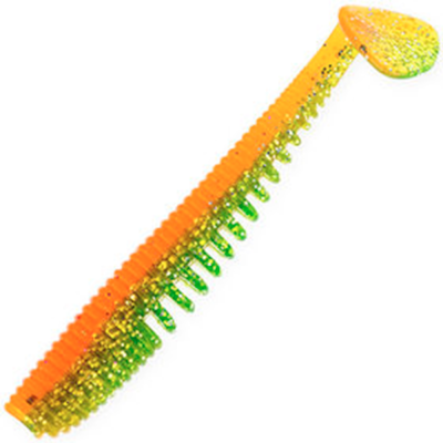 Силиконовая приманка Akara Ribtail 3.5 9см цвет 464 (4 шт.)