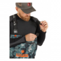 Полукомбинезон забродный Norfin Pilot Camo Bootfoot р.45-XL с сапогами резина