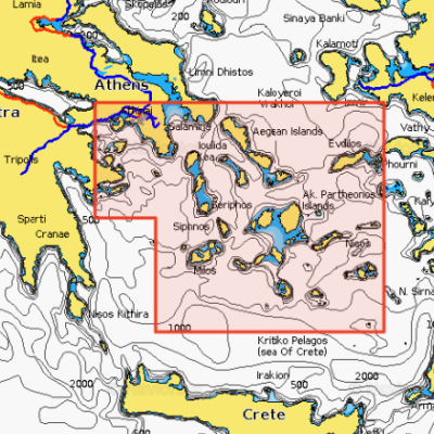 Карта Navionics Kikladhes 5G519S2