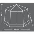 Тент кемпинговый Campack Tent A-2601W, автомат, с ветро-влагозащитными полотнами