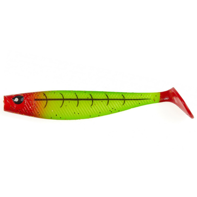 Силиконовая приманка Lucky John 3D Series Red Tail Shad 7.0" цв. PG15 2шт.