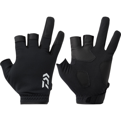 Перчатки Daiwa DG-6525W Titanium Alpha Cold Weather Game Gloves 3 Cuts [Black] M