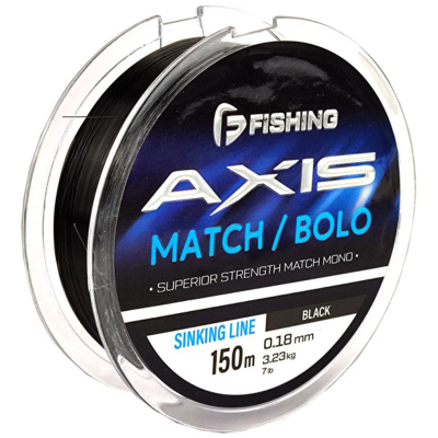 Леска F-Fishing Axis Match Bolo Line Black 150м 0,22мм 5,23кг 11lb
