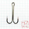 Крючок двойник KOI "DOUBLE HOOK", размер 2/0 (INT), цвет BN (10 шт.)