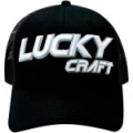 Кепка Lucky Craft Round Visor 2 - Black and White/Gray/черный-белый/серый