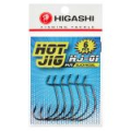 Офсетные крючки Higashi Hot Jig HJ-01 Black nickel #4/0