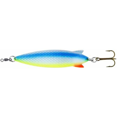 Блесна колеблющаяся Abu Garcia Toby Salmo 30g цв. BLUE/SILVER/YE