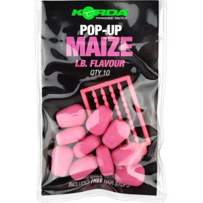 Имитационная приманка Korda Pop Up Maize IB Pink всплывающая (KPB46)