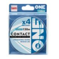 Плетеная леска №One Contact Х4-150 Blue 0.3PE