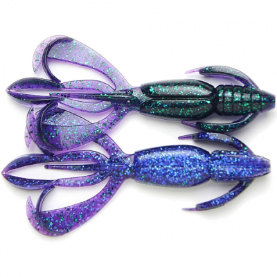 Силиконовая приманка Keitech Crazy Flapper 3.6" - #408 Electric June Bug