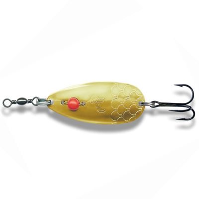 Блесна LAV-MD Rattle Spoon 83mm/25g цв. Brass Red / Art. 4320125