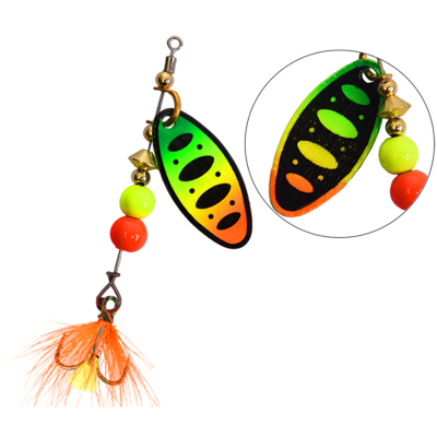 Блесна вращающаяся LureMax Tiga 7,2гр. цвет 009