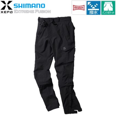 Брюки летние Shimano XEFO PA-241L Cargo Pants размер 3L черные