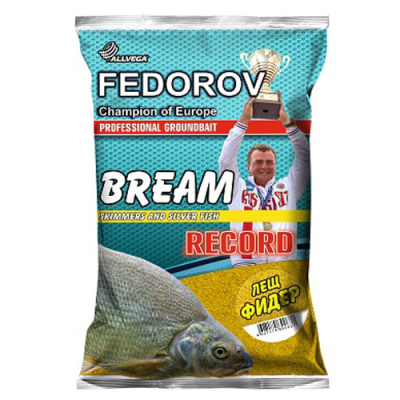 Прикормка Allvega "Fedorov Record" 1 кг (ЛЕЩ ФИДЕР)