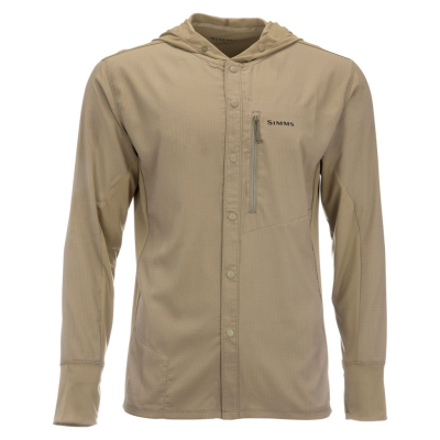 Рубашка Simms Intruder Fishing Hoody, Tan, L