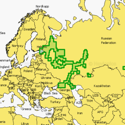 Карта Navionics Russia West 52XG
