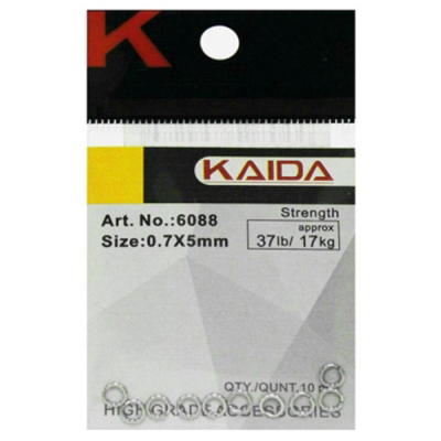 Кольца заводные Kaida 6088 #1.2*9