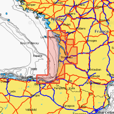 Карта Navionics Bilbao - Olonne 5G552S2