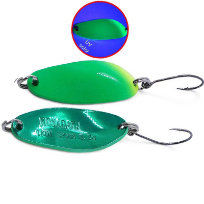 Блесна Kosadaka Trout Police Indi Spoon 3.2g , 32mm, цвет MC12