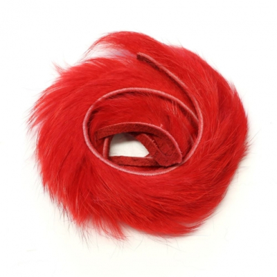 Полоска кролика Rabbit Zonker (4Trouts) 4мм Красный