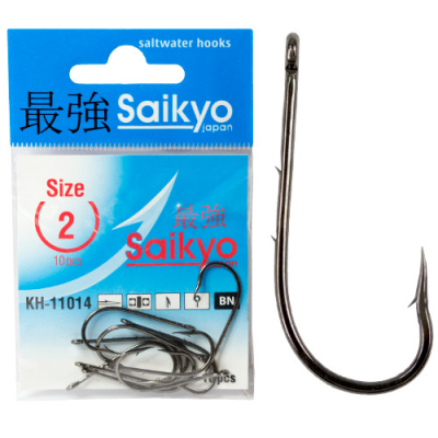 Крючки Saikyo KH-11014 Bait Holder BN  № 3/0 (10шт)