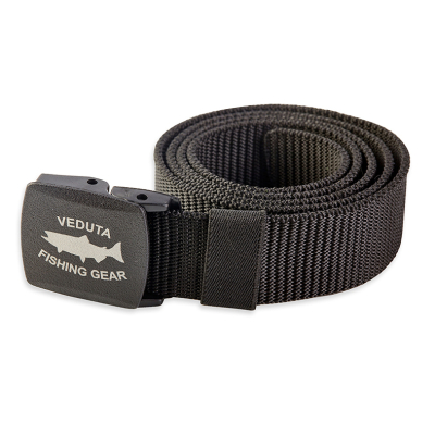 Ремень Veduta Nylon Belt с пластиковой пряжкой цвет Black